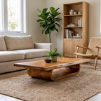 Mid Century Wave Coffee Table Sitting Room CTHCH022