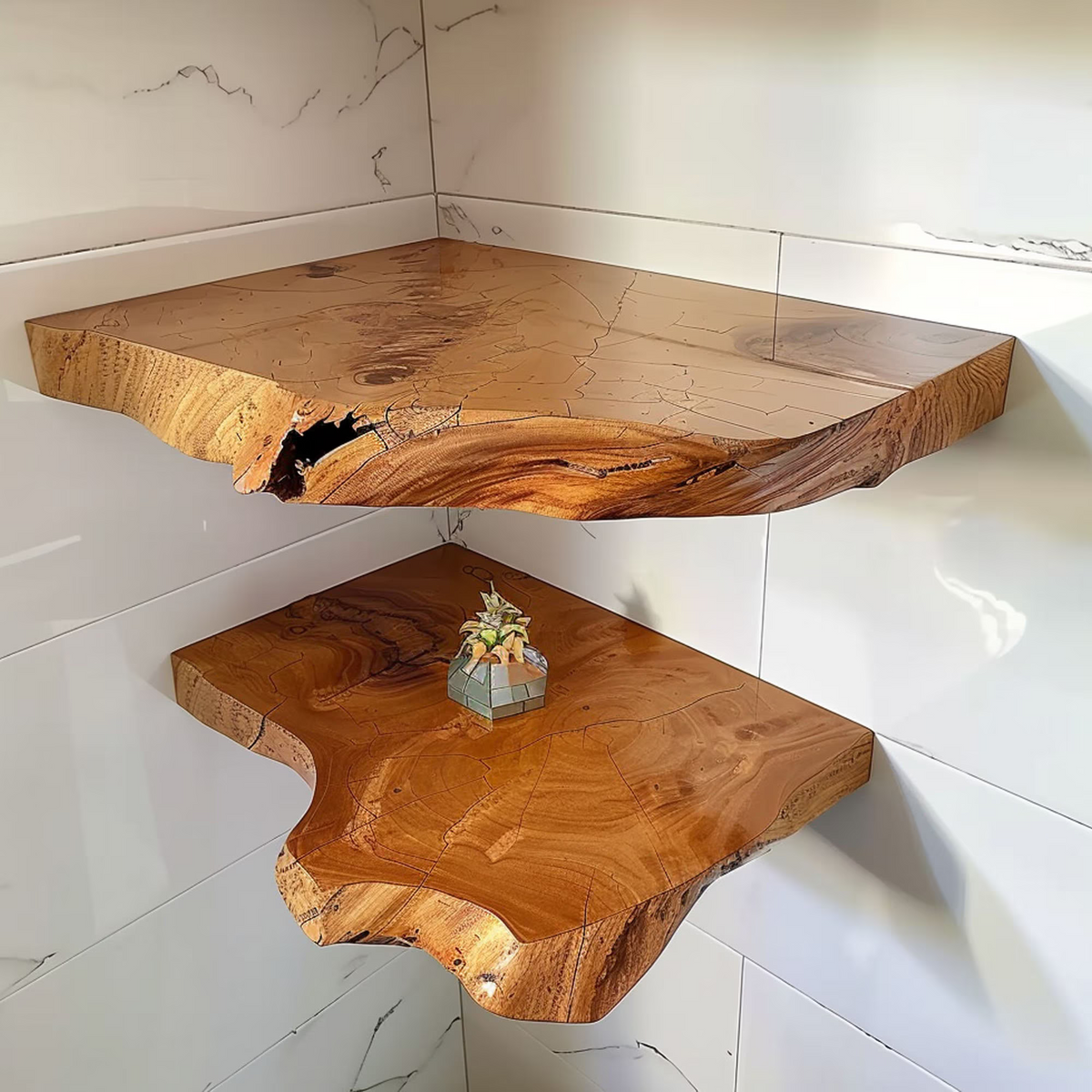 Floating Corner Shelves Decorations CFSHCH003