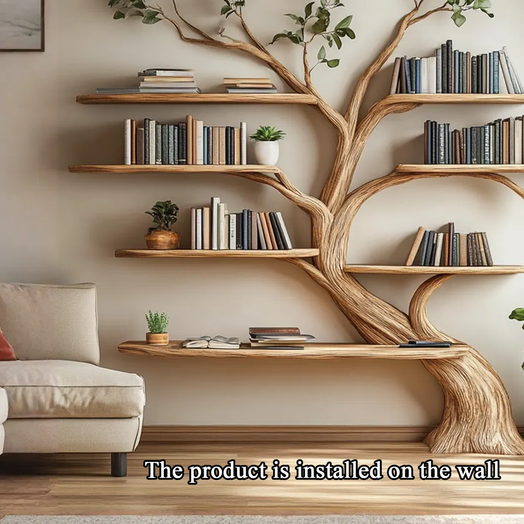 Driftwood Branch Shelf Floating Shelf Wall Mouted