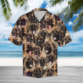 English Mastiff Awesome Hawaiian Shirt, Summer Short Sleeve Shirts, Big Dog Aloha Shirts