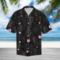 Flat-Coated Retriever Awesome Hawaiian Shirt, Summer Short Sleeve Shirts, Dog Aloha Shirts