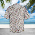 Egyptian Mau Awesome Hawaiian Shirt, Cat Pattern Aloha Shirts, Summer Short Sleeve Shirts