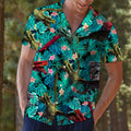 Dragon Tropical Hawaiian Shirt, Tropical Aloha Shirts, Summer Short Sleeve Shirts