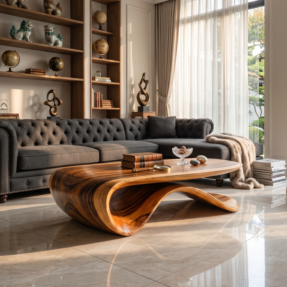 Farmhouse Coffee Table For Traditional Room Design CTHCH023