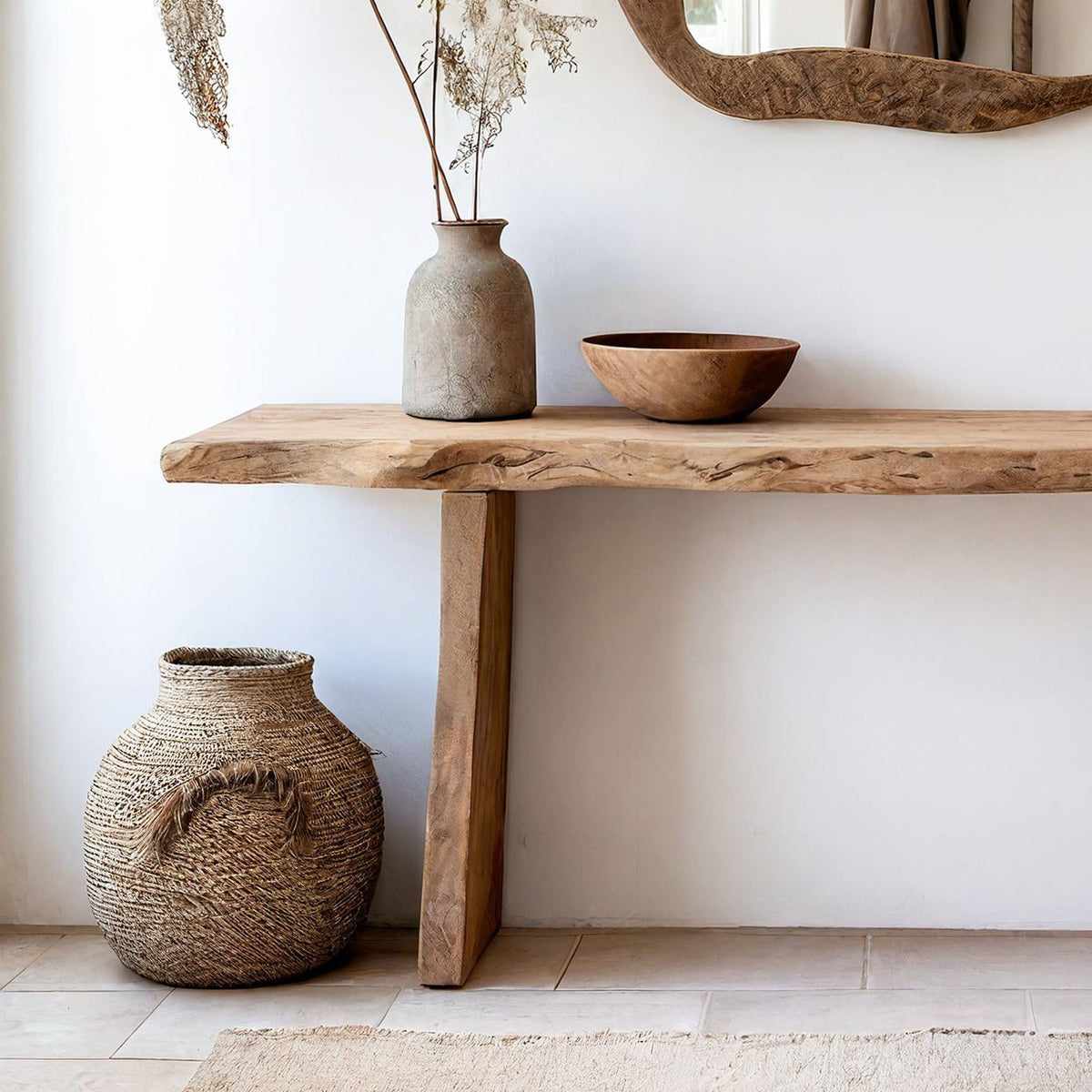Reclaimed Wood Entryway Table Decor CTHCH-022