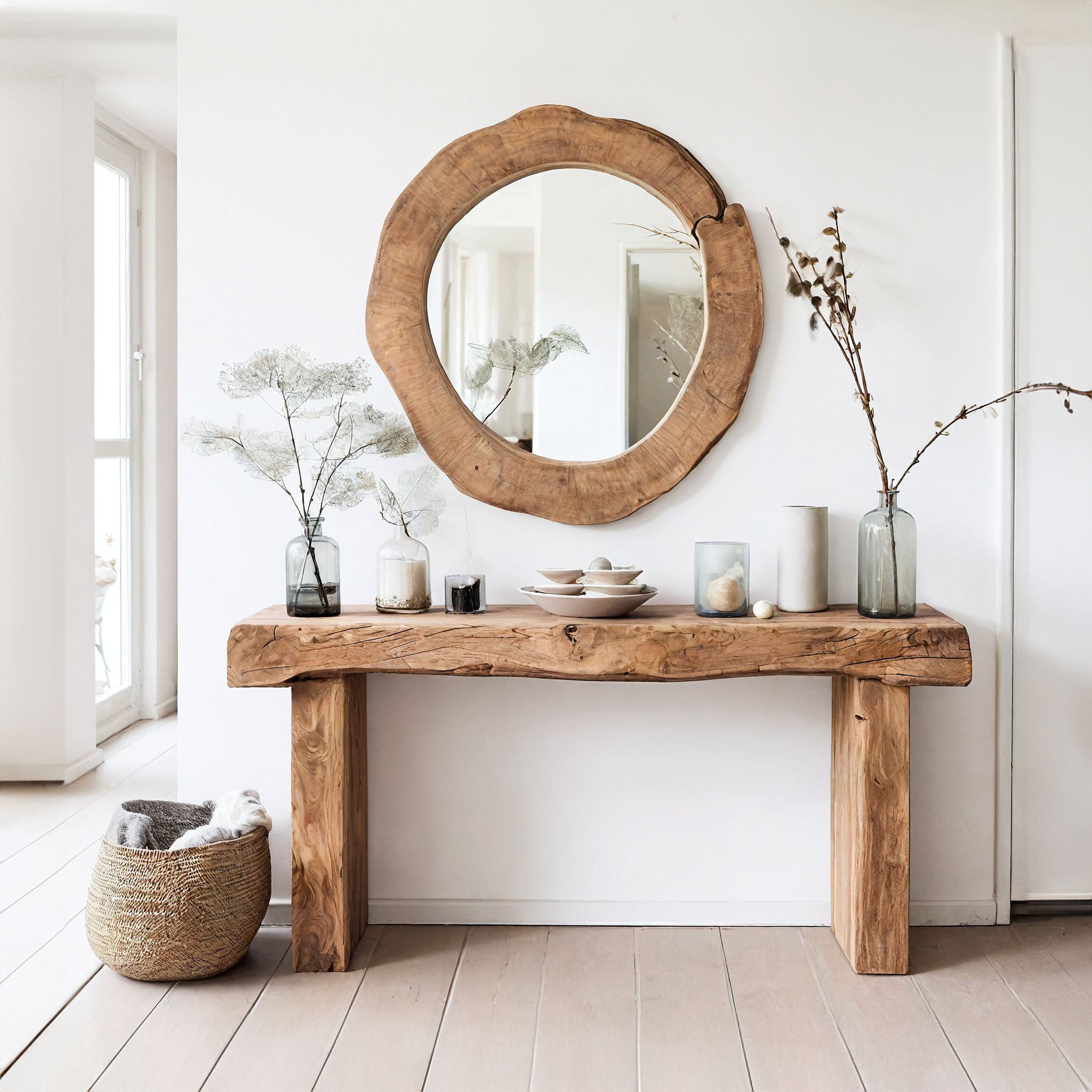 Reclaimed Wood Entryway Console Table CTHCH-008