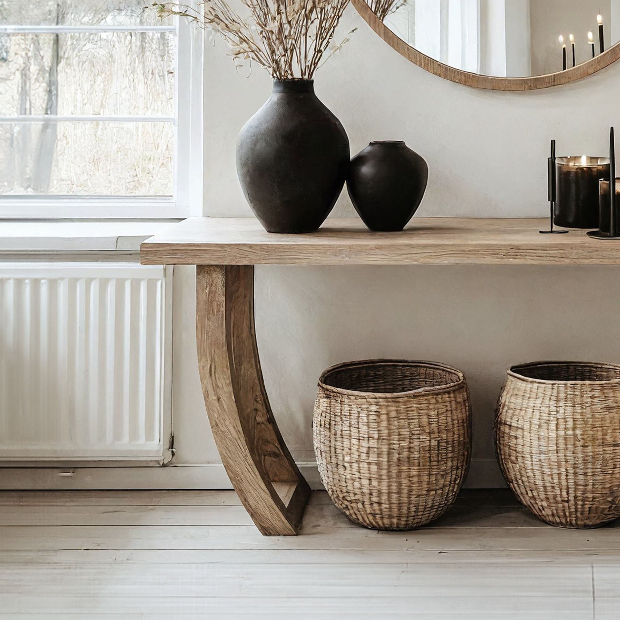 Woodworking Console Entryway Table Decor CTHCH-017