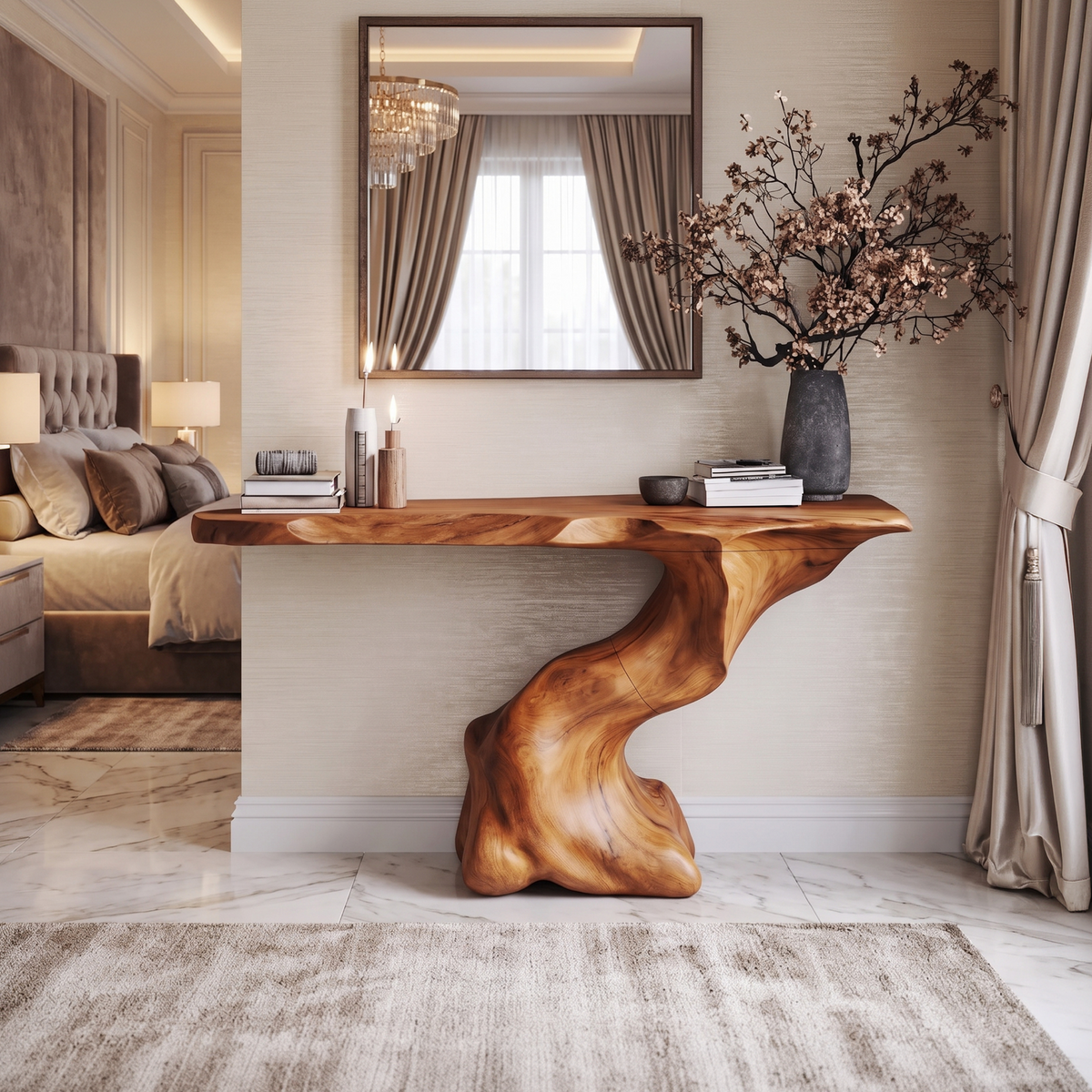 Rustic Entryway Table Entryway Design CTHCH-014