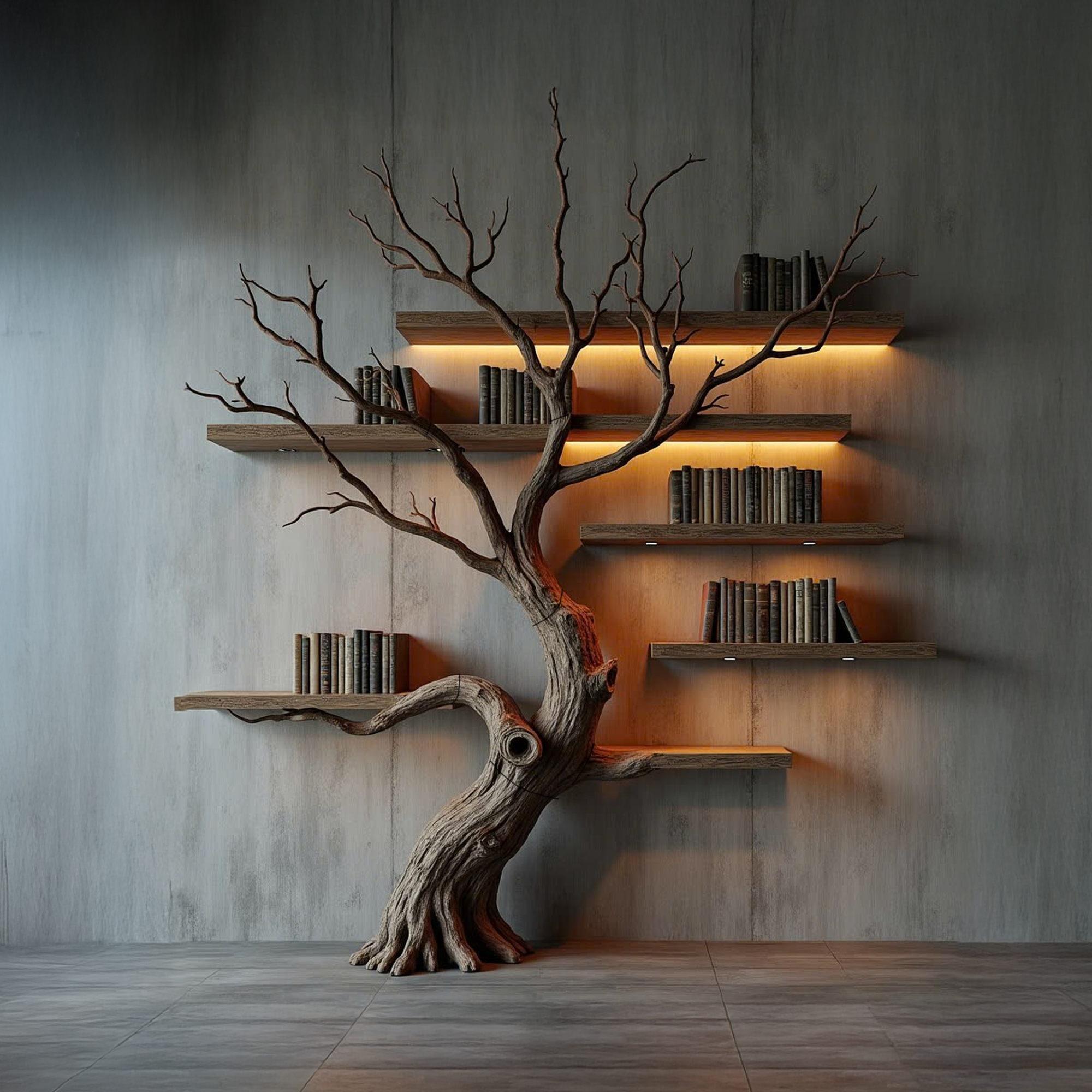 Hancrafted Wooden Shelf Floating Shelf Housewarming Gift