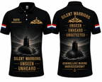 Silent Warriors Dutch Submarine Polo Shirt - Royal Netherlands Navy Onderzeedienst Veteran Polo