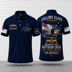 Beneath The Southern Cross Collins Class Submariner Polo Shirt