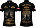 Once A Submariner Always A Submariner Polo Shirt - Royal Netherlands Navy Veteran Gift