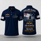 Few Volunteer Fewer Qualify Collins Class Submariner Polo Shirt