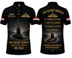 The Right To Wear The Dolphins Polo Shirt - Royal Netherlands Navy Submarine Veteran Polo