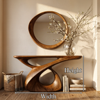 Mid Century Console Table Entryway And Hallway CTHCH-024