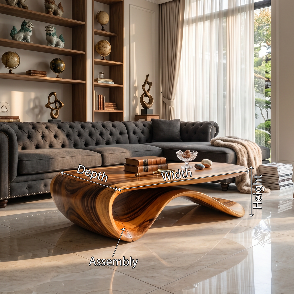 Farmhouse Coffee Table For Traditional Room Design CTHCH023