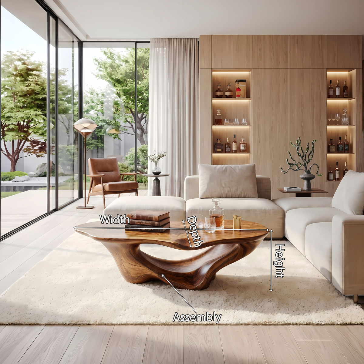 Farmhouse Coffee Table For Vintage Home Aesthetic CTHCH002