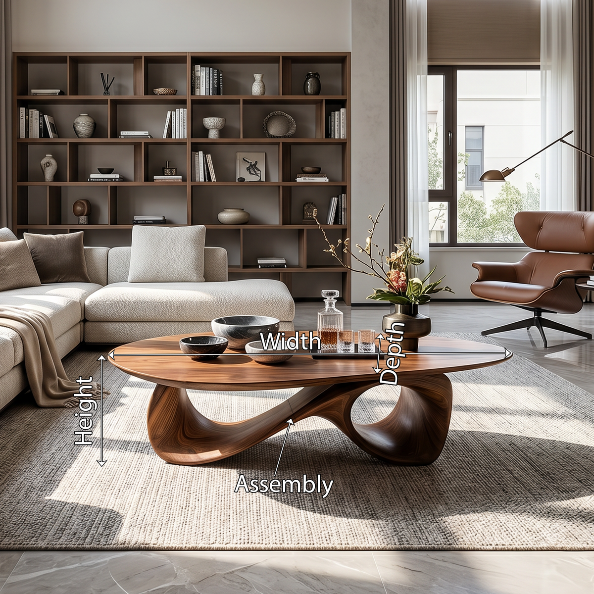 Rustic Coffee Table For Natural Home Styling CTHCH011