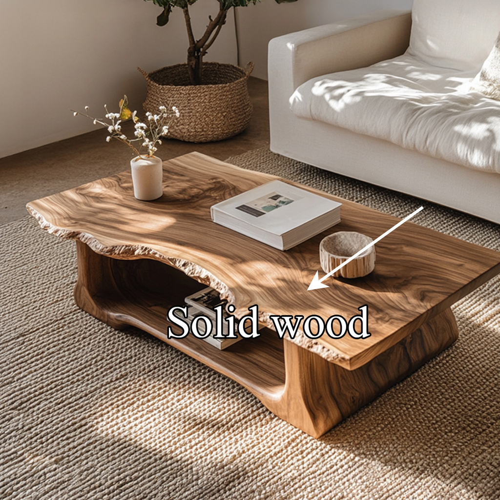 Handcrafted Rustic Live Edge Coffee Table Living Room Family Room CTHCH010