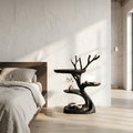 Rustic End Table With Tree Root Design For Bedroom And Living Room ETHCH018