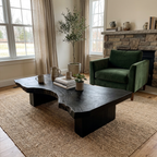 Rustic Sculptural Coffee Table Modern Living Room Display CTHCH020