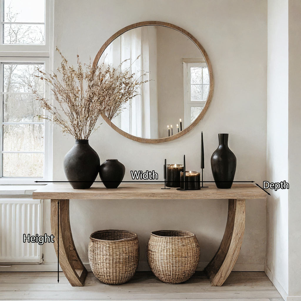 Woodworking Console Entryway Table Decor CTHCH-017