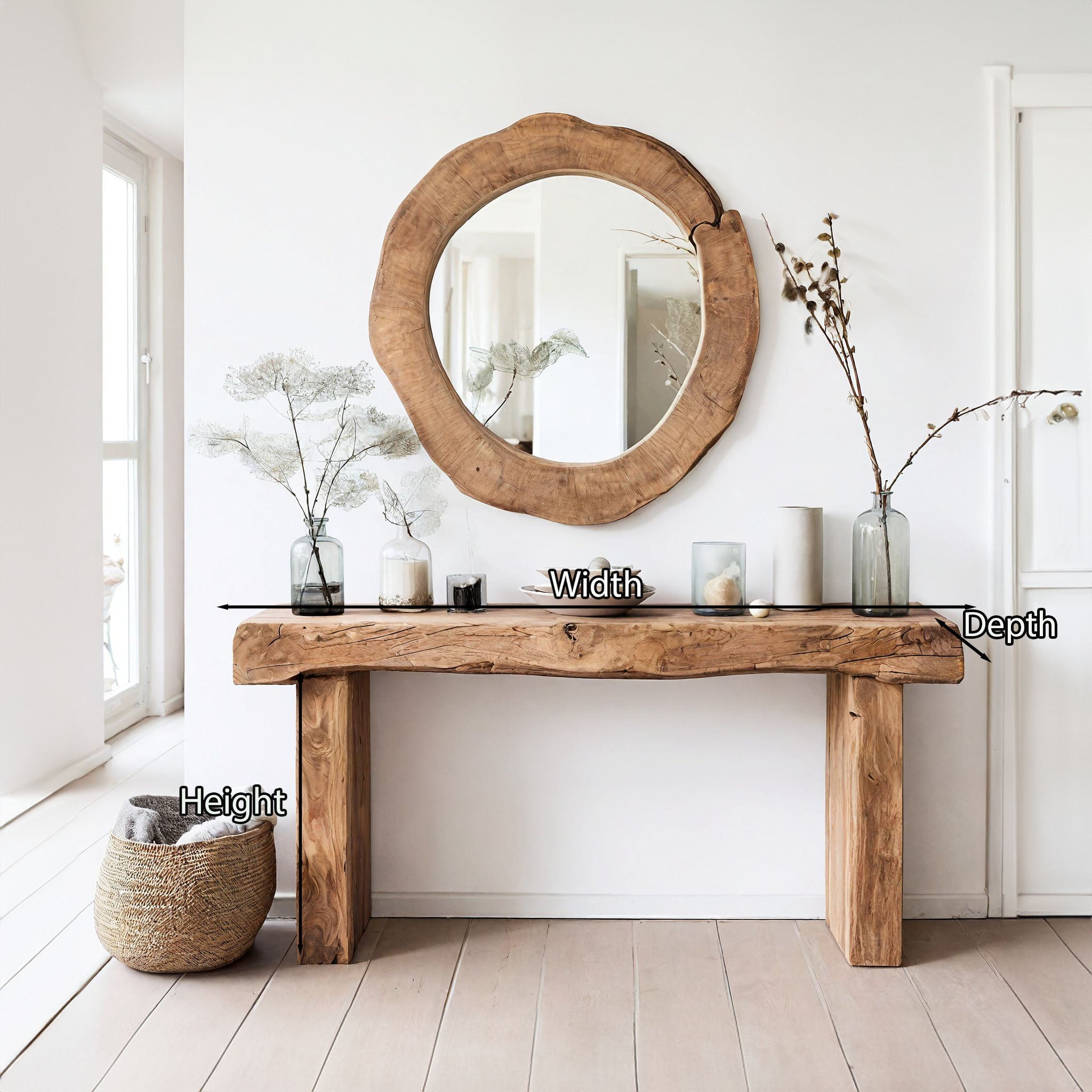 Reclaimed Wood Entryway Console Table CTHCH-008