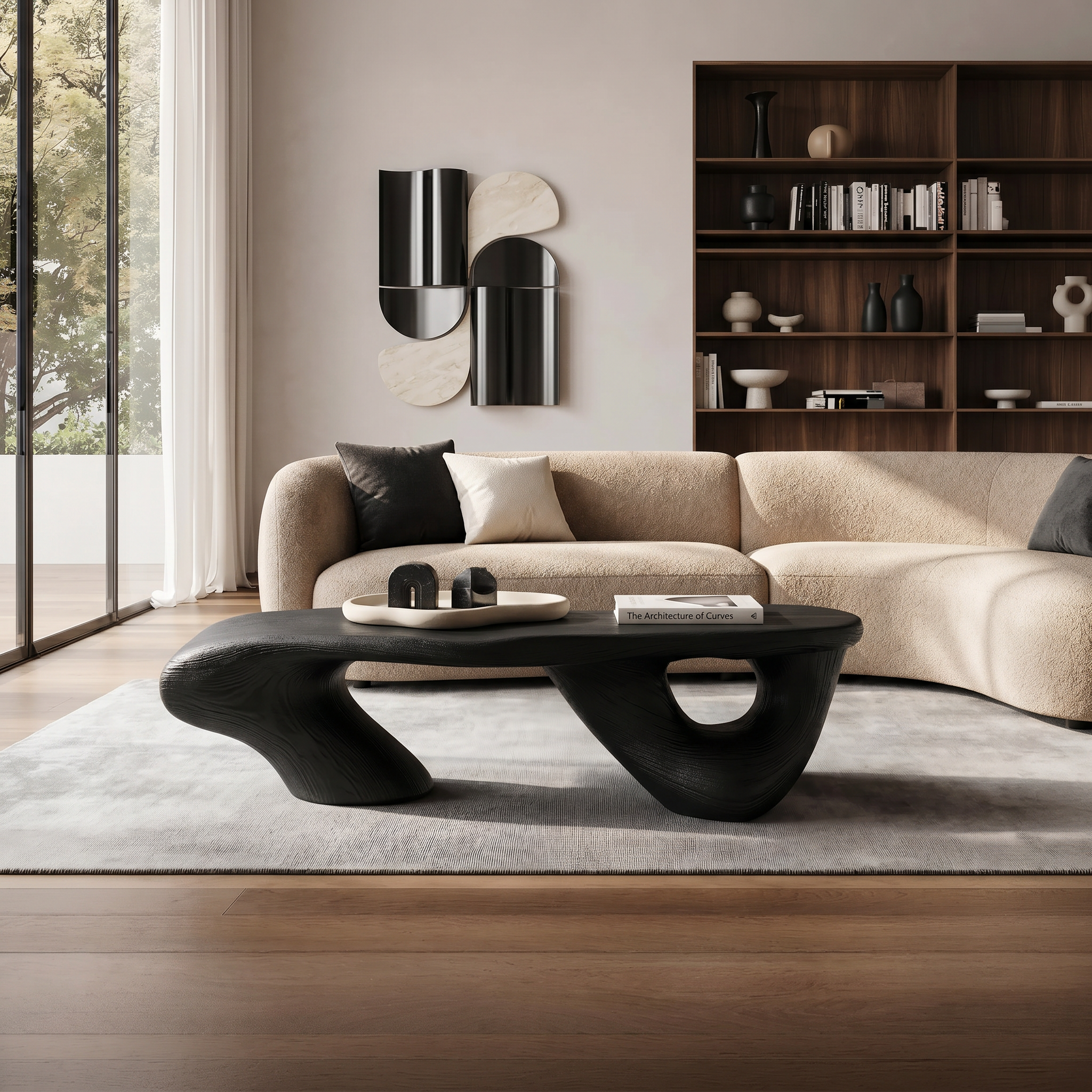 Handcrafted Low Table For Functional Room Setup CTHCH005