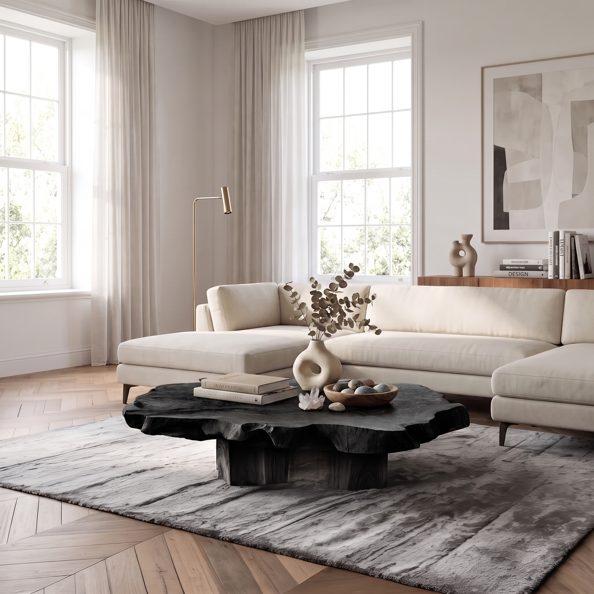Handcrafted Coffee Table For Unique Living Room CTHCH009