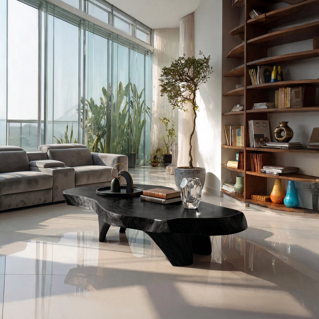 Mid Century Coffee Table For Compact Living Areas CTHCH007