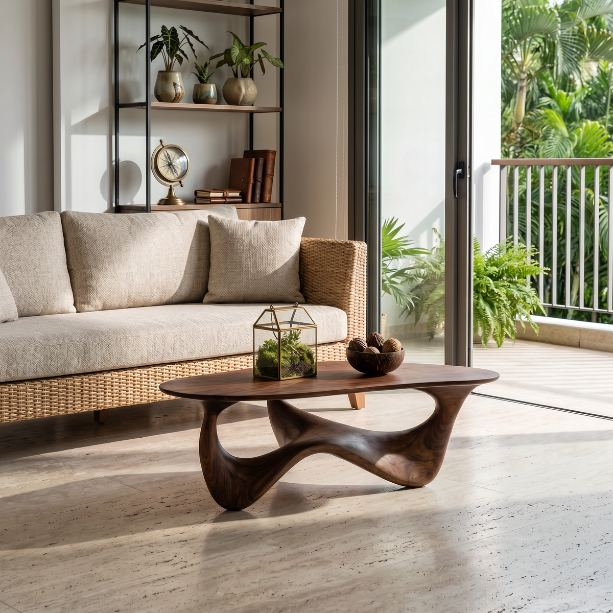 Rustic Wood Table For Natural Home Styling CTHCH013
