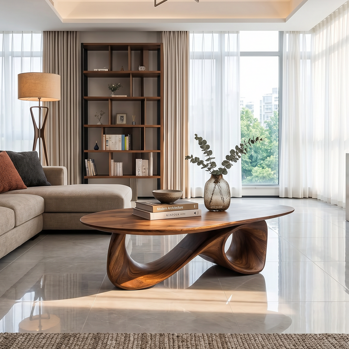 Rustic Coffee Table For Natural Home Styling CTHCH011