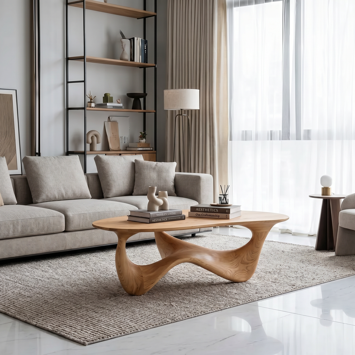 Rustic Wood Table For Natural Home Styling CTHCH013