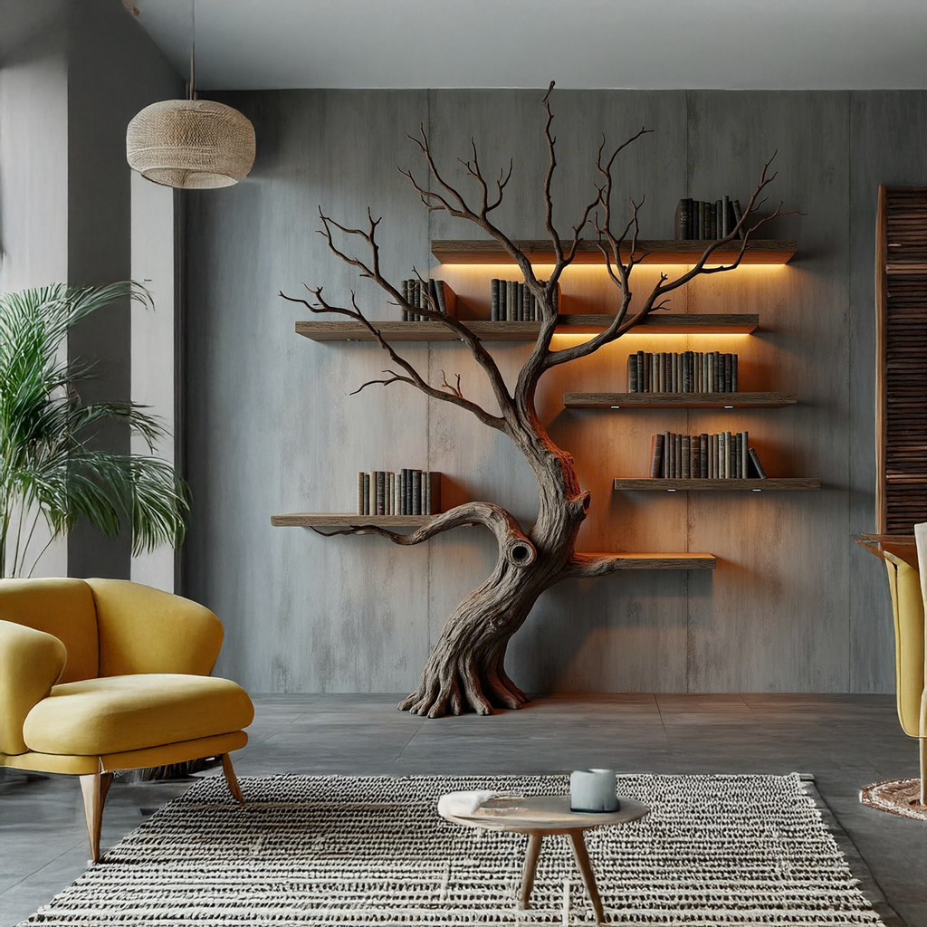 Hancrafted Wooden Shelf Floating Shelf Housewarming Gift