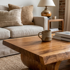 Mid Century Wave Coffee Table Sitting Room CTHCH022