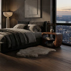 Quiet Luxury Wooden Side Table With Open Storage For Living Room ETHCH013