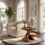 Farmhouse Side Table For Living Room And Bedroom ETHCH024