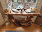 Narrow Console Table Solid Wood CTHCH-018