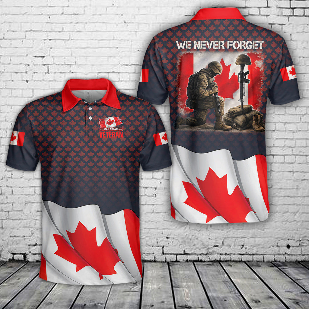 Canadian Veteran Polo Shirt
