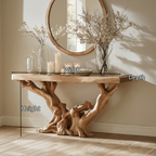 Farmhouse Console Table for Entryway or Living Room CTHCH-002