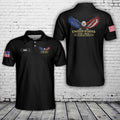 Custom Name 250 Years of Freedom 1776-2026 Polo Shirt