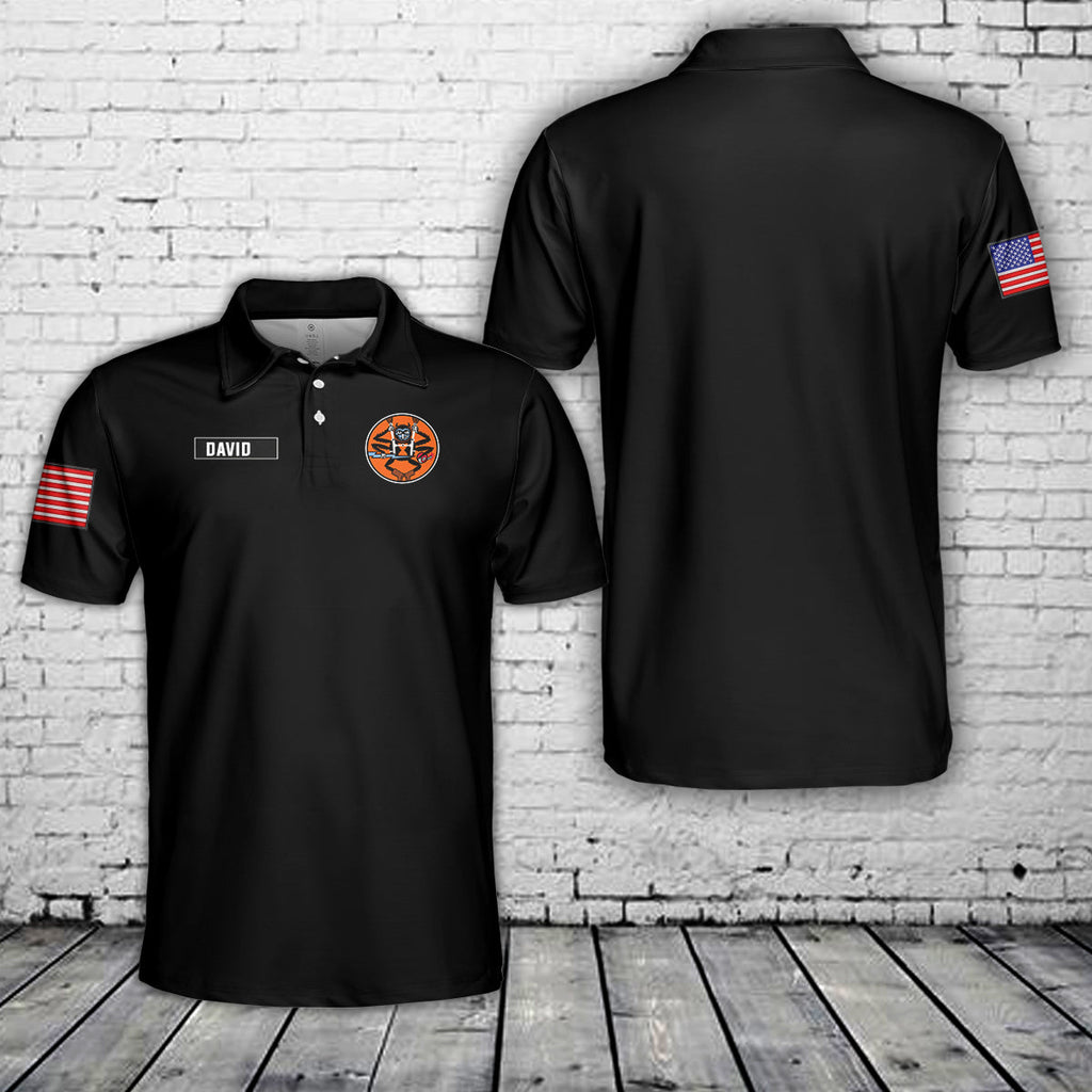 Custom Name 507th Parachute Infantry Regiment WWII Polo Shirt