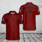 Custom Name British Airborne Forces Polo Shirt