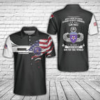 Custom Name Joint Communications Support Element (Airborne) (JCSE) MAWings with JCSE Patch Polo Shirt