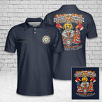 Custom Name New Port Richey, Florida, Pasco County Fire - Station 17 Polo Shirt