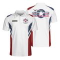 Custom Name US Air Force Thunderbirds Polo Shirt