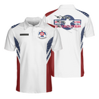 Custom Name US Air Force Thunderbirds Polo Shirt