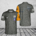 Custom Name US Army 173rd Airborne Brigade Polo Shirt