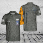 Custom Name US Army 173rd Airborne Brigade Polo Shirt