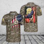 Custom Name US Army CID Polo Shirt